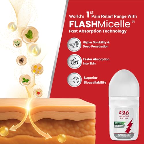 Image of Strong Roll On (50ml) + Ortho Oil (90ml) : Rapid Pain Relief for Muscle Pain, Knee Pain, Joint Pain, Shoulder Pain, Body Pain, Leg Pain, and Back Pain - Fast-Acting Hot & Cold Therapy with 6 Effective Plant Actives, (Roll On+Oil)