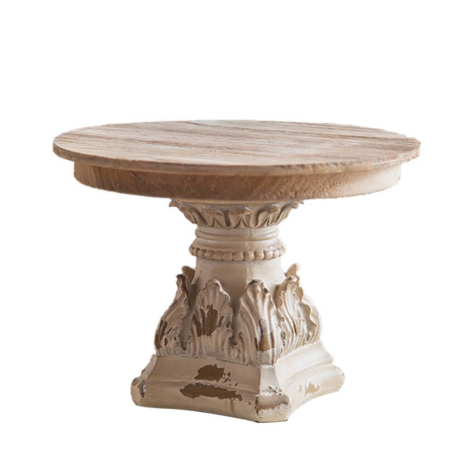 Vassoio a Due Livelli Vassoio Vetrina Supporto Espositore Centrotavola in Legno Rettangolare con Manico Adatto per Casa , Vassoio Da Dessert In Legno Massello Stile Americano A2263