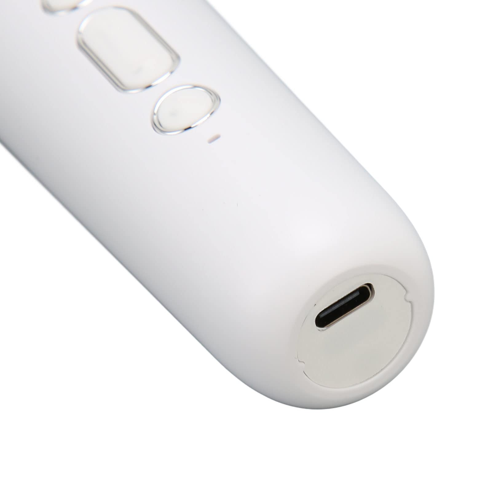 Septpenta Altoparlante Bluetooth Portatile con Microfono, Mini Altoparlante Karaoke e Set Microfono, Regali Karaoke per Ragazze, Feste di Compleanno per Ragazzi(Bianco)