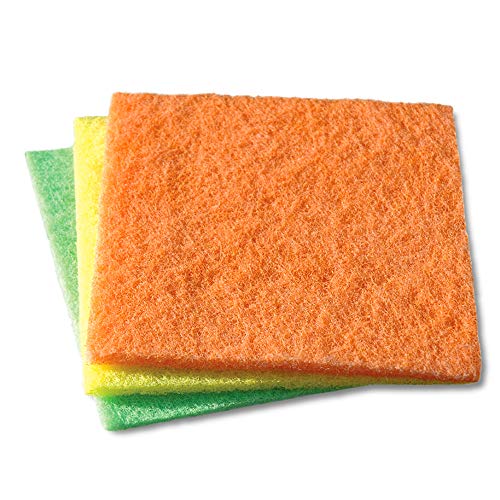 Aexit Rectangle Metal Abrasives Cleaning Nylon Polishing Scouring Abrasive Pad Dark Purple Model:62as526qo512