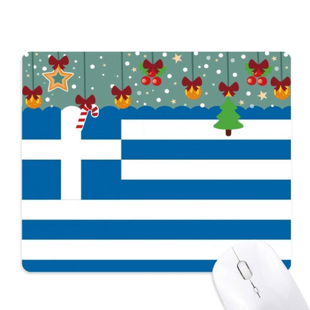 Tapis de souris Grèce en caoutchouc pour bureau