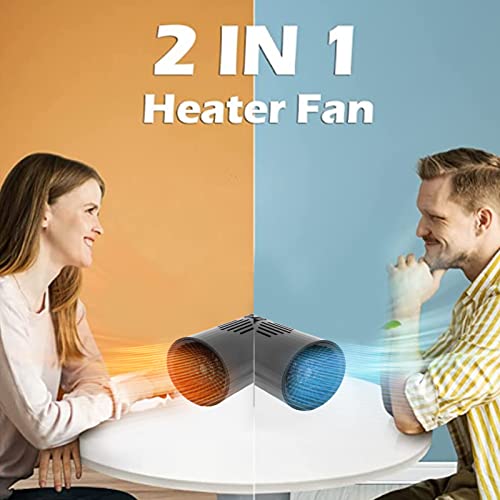 Auto-Warmluftgebläse,tragbare Autoheizung, schnelles Aufheizen, Cup-Form, Auto-Warmluftgebläse, Auto-Heizgebläse, 12 V, 150 W, Heizung, Kühlmodus, 360-Grad-Drehung, Scheibenheizung(Ordinary)