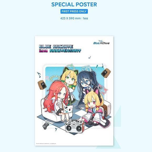 Amazon.co.jp: ブルアカ 海外限定 2周年記念 サントラ+グッズセット