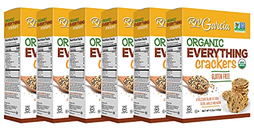 RW Garcia Organic Everything Crackers, Gluten Free, 5.5oz boxes, 6 pack - image 2