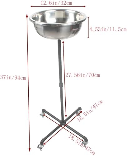 Miniatura 3 de Soporte de tiza de gimnasio portátil, cuenco de tiza independiente, polea de banda para gimnasio, soporte para tiza de gimnasio (negro)