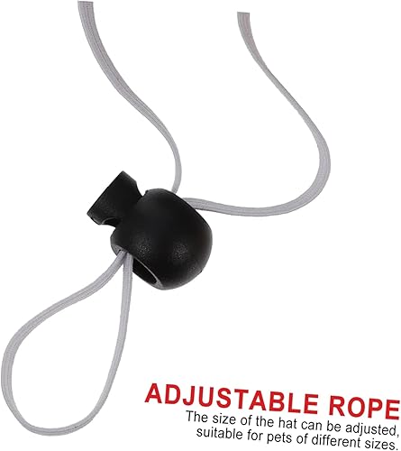 Vista 5 de POPETPOP 4 piezas de sombrero de médico para mascotas, gorra de graduación para perros, gorra de graduación en miniatura, accesorios de gorra