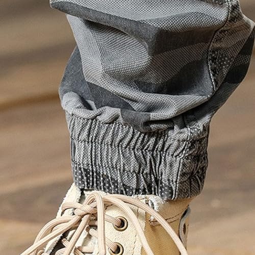 Pantalones deportivos cargo elásticos para hombre miniatura 6