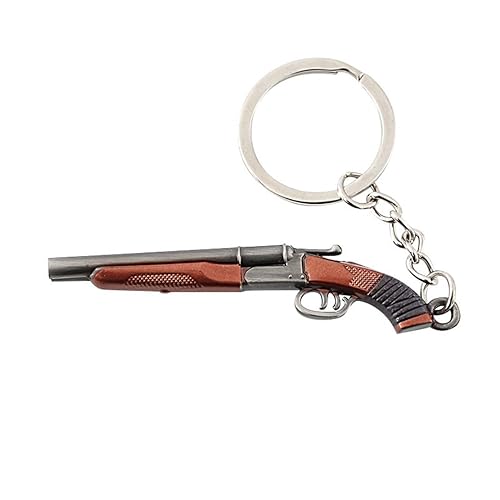 Generic 7cm Mini Shotgun Model Keychain Collection