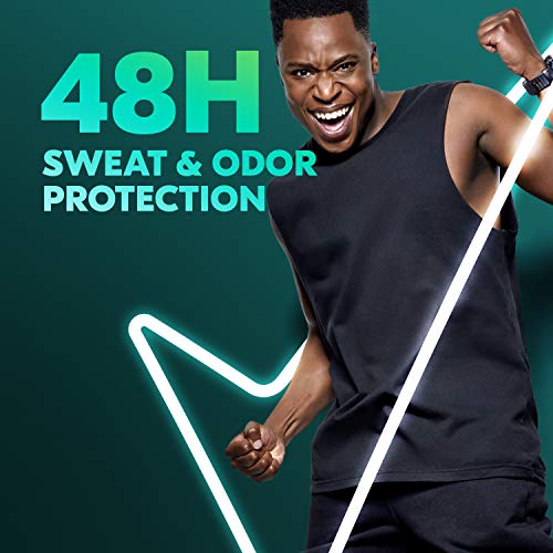 Degree Men UltraClear Antiperspirant Deodorant Black + White 72-Hour Sweat & Odor Protection Antiperspirant For Men With MotionSense Technology 2.7 Ounce (Pack of 4) - Image 5