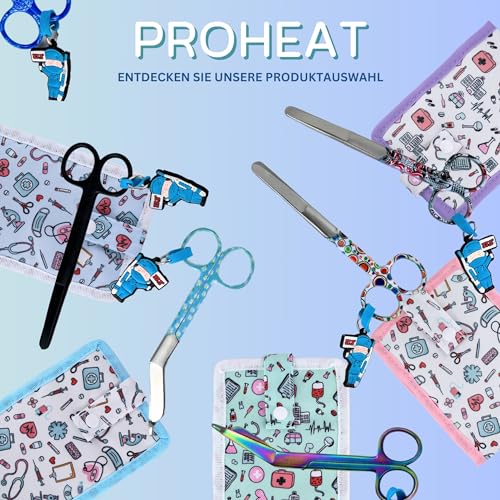 Ph Pro Heat Krankenschwester Tasche für Arbeit mit Magnet - Pflege Tasche - Kankenhaus Zubehör - Schwesterntasche mit Multifunktionalen Fächern - Krankenpflege Organizer.