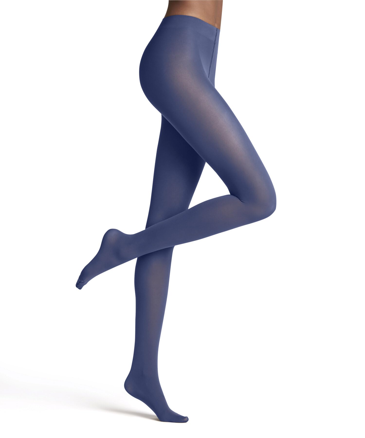 Falke Women's Blue Smoky 6483 Matt Deluxe 30 Den W Ti Sheer Plain 1 Pair Tights, S