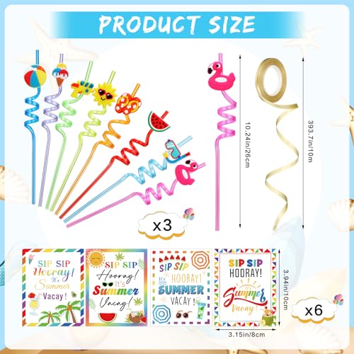 Pitillos graduación 24 pcs Yexiya colores surtidos miniatura 6