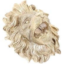 Toddmomy Waterfall Decor Pool Fountain Lion Head Water Dispenser Outdoor Water Fountain for Garden