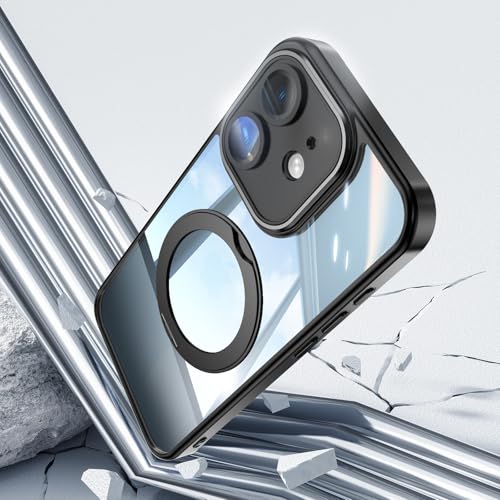Coque iPhone 12 antichoc avec béquille rotative et vitre de protection écran Asuwish - 6