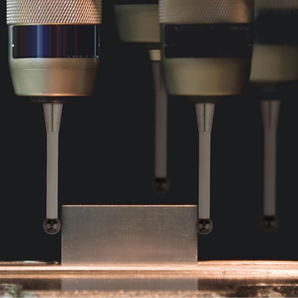 MMP25 Touch-Probe 3D LED Akustisch Optisch für Kantenfinder Fotoelektrische Sonde für CNC-Maschinen, 0,001 mm Präzisionsmessung