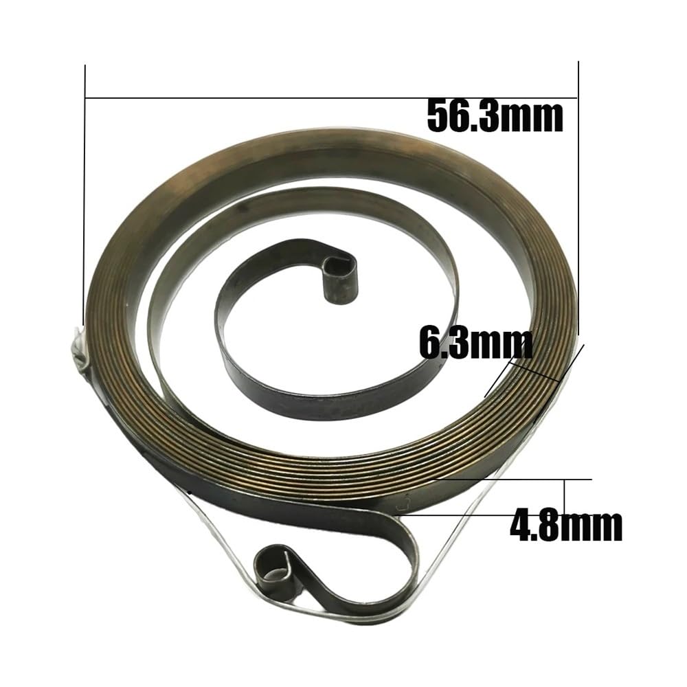 Muelle de Retroceso de Arranque Apto for Motosierra MS180 MS170 MS250 MS230 MS210 MS 180 170 250 230 210 017 018 025 023 021