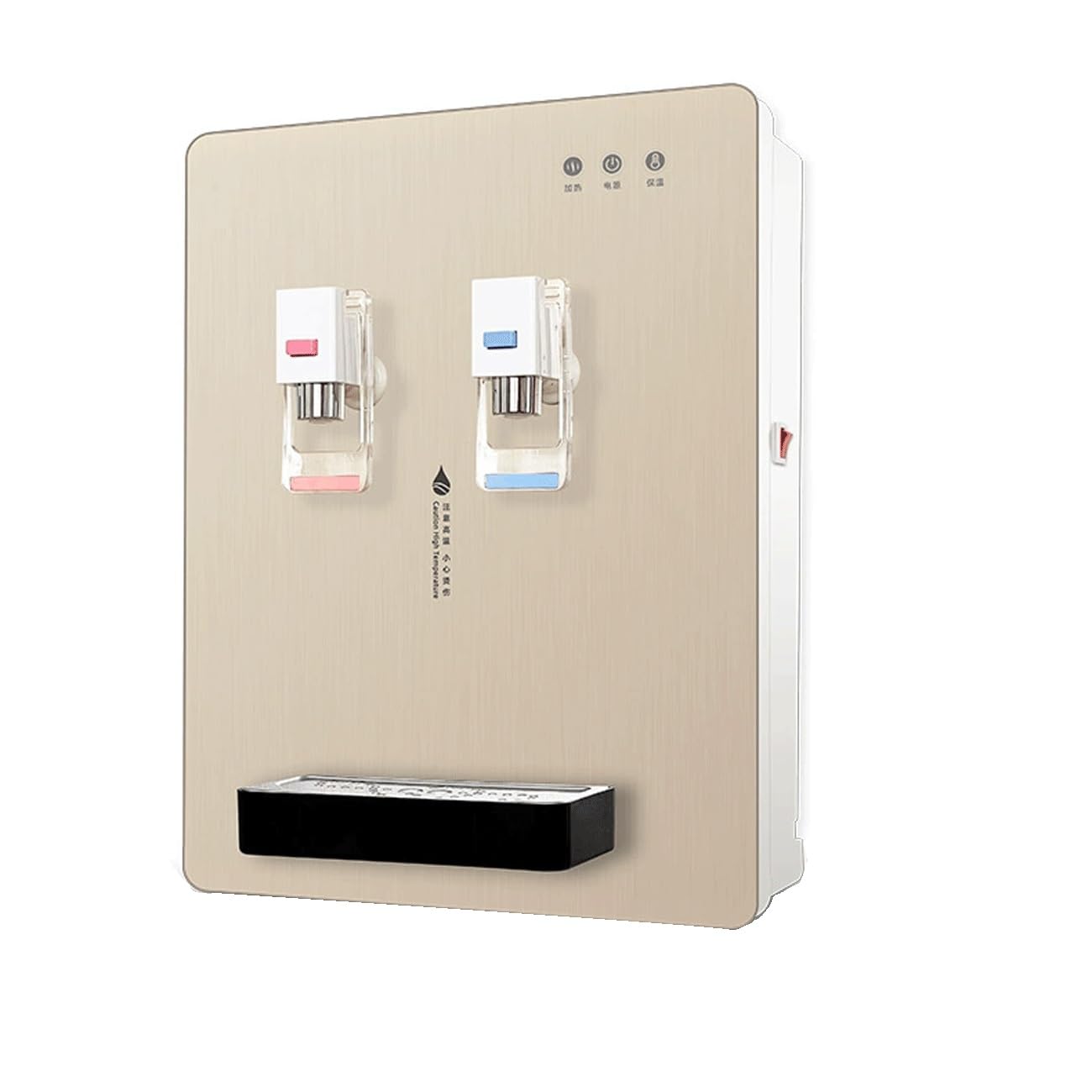 Dispensador De Agua De Pared con Alimentación De Red,con Dos Temperaturas De Agua Fría Y Caliente,Ideal For Oficina,Sala De Estar,Dormitorio Y Cocina