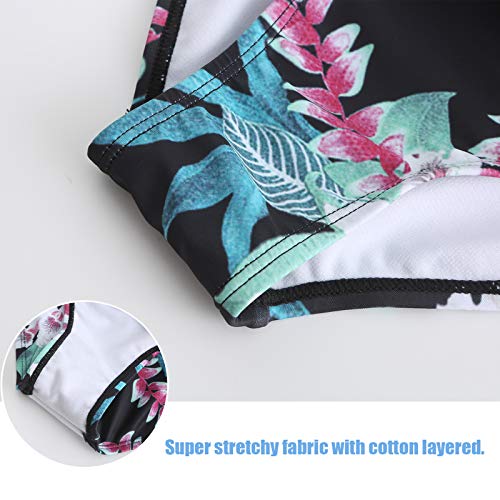 Image of Moon Tree Girls Two Piece Bikini Swimsuits Bathing Suit Athletic Swim Suit