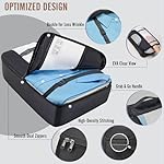 Veken 10 Set/8 Set Packing Cubes for Travel Essentials, Suitcase Organizer Bags in 4 Sizes, Carry-On Luggage Accessories with Laundry & Toiletry Bag, Airplane Must-Have, Road Trip & Camp Gifts for Men - Image 4