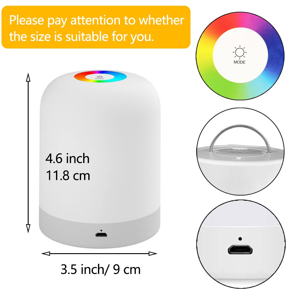 DIWUJI Luce Notturna LED, Lapada da Coodino Intelligente, Controllo