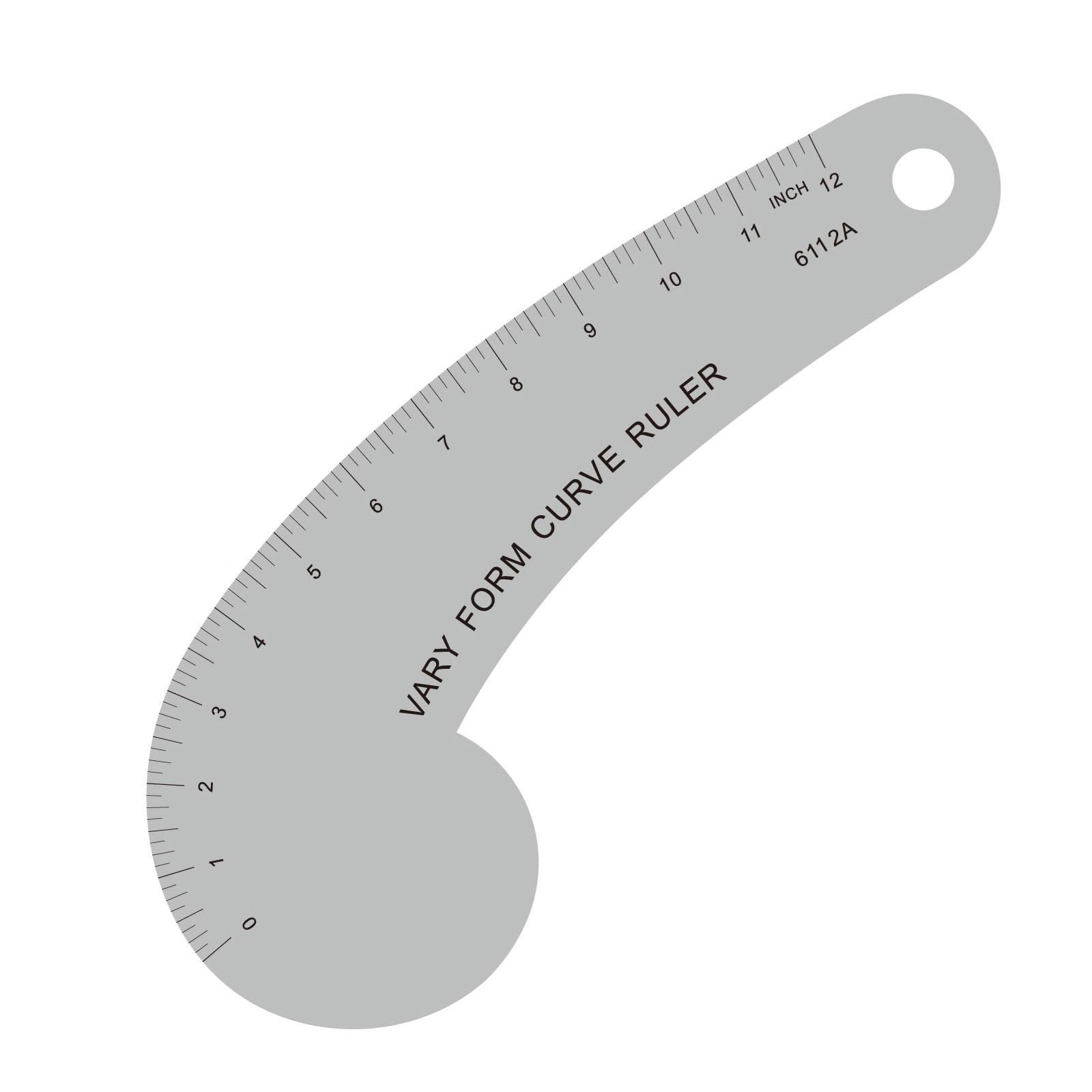 Sturdy Fashion Designs Ruler Craft of Aluminum Alloy Materials for Crafting Metal Clothing Pattern Ruler