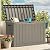 YITAHOME 45 Gallon Deck Box, Outdoor Storage Box for Patio Cushions, Outdoor Tools, Gardening Tools, Sports Equipment, and Throw Pillows, Lockable and Waterproof, Brown