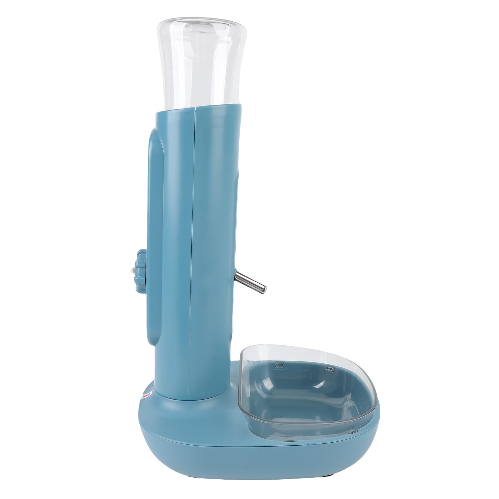 Generic Distributore D'acqua Regolabile per Animali Domestici Comodo Alimentatore Automatico per la Casa Salvaspazio, Dispenser D'acqua in Plastica da 9,45x7,68 Pollici per Cani e Gatti Famiglia con