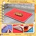 Dunzy 5 Pcs Guinea Pig Heating Pad Replaceable Guinea Pig Warming Liner 3 Level Pet Heated Pad with 16 x 12 Inch Liner Washable Waterproof Pee Pads Winter Heater Warming Mat Bed for Ferret Rabbit