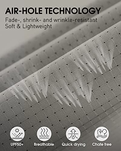 33,000Ft Women's Upf 50 Uv Sun Protection Shirt, Cool Quick Dry Long Sleeve Outdoor Fishing Hiking Safari Travel Shirt Gray Green #TOP5