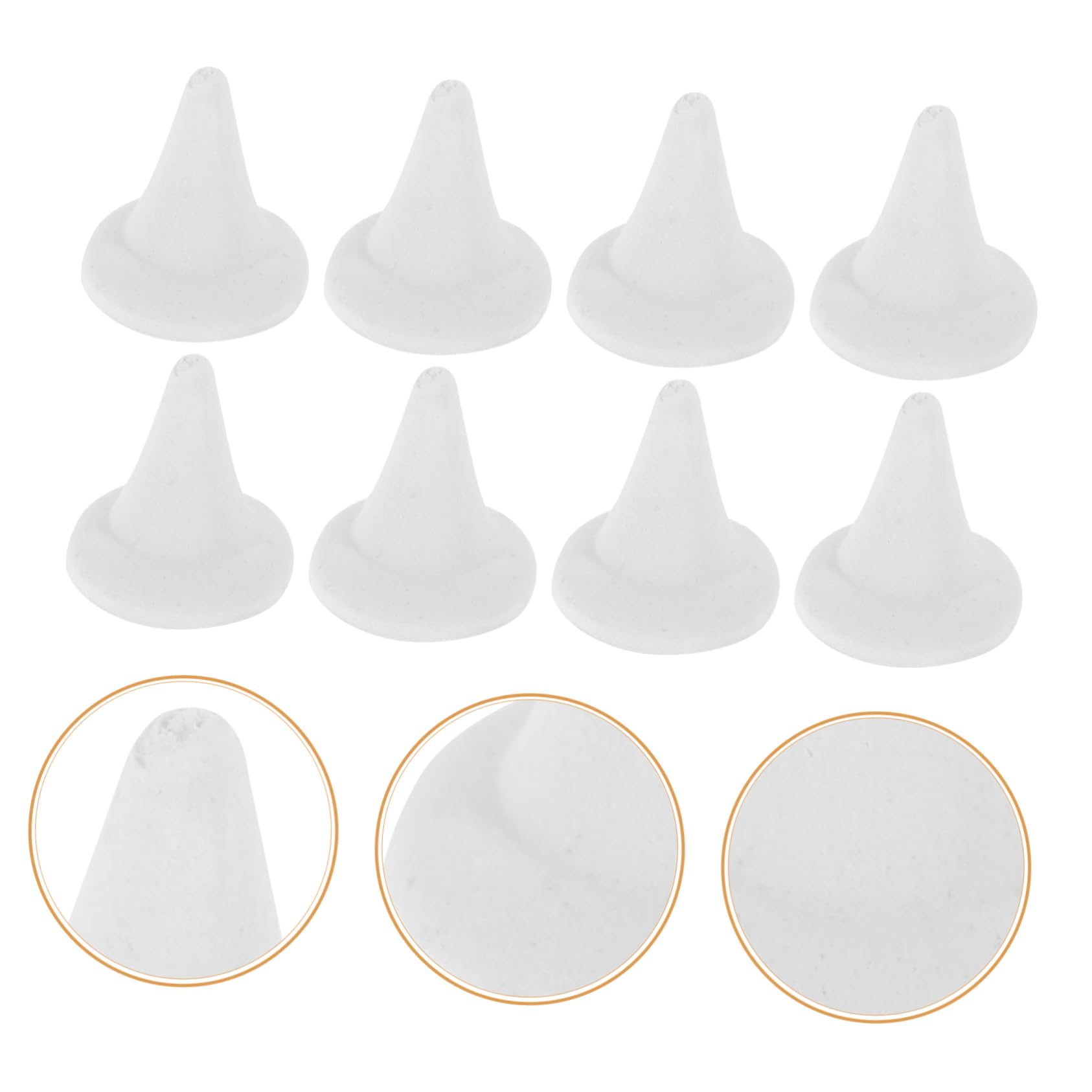HAPINARY Microwave Kiln Refractory Support Nails 12pcs Pottery Kiln Accessories for Pottery