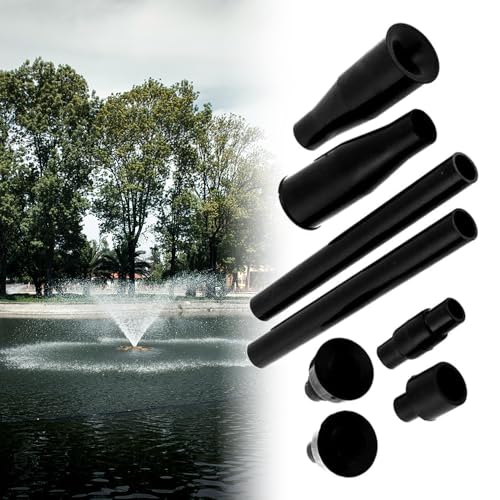 8 Pcs Water Fountain Nozzle, Fountain Nozzle Kit, Water Fountain Pump Nozzle Set for Garden, Ponds, Tabletop Fish Ponds - Thumbnail 5