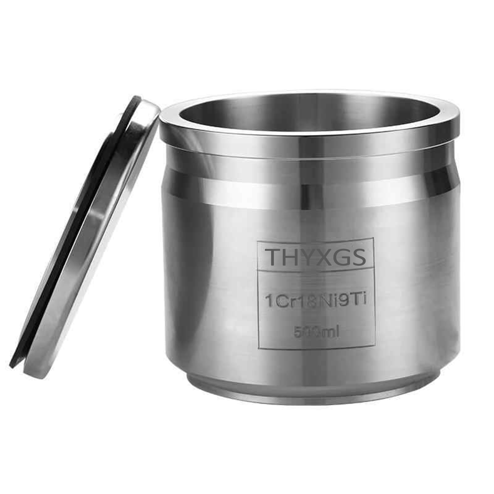 Kugelmühlenbehälter Aus Edelstahl 304, 50 Ml – 1 L, Hochfest, Für Nass- Und Trockenmahlung In Planetenkugelmühlen, Einteiliger Behälter Ohne Tote Winkel, Elektropoliert 250ML
