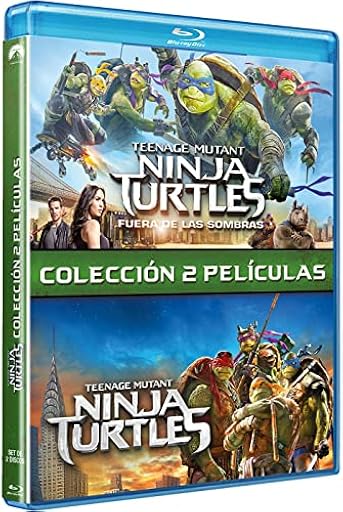 Ninja Turtles 1+2 (Blu-ray) Pack 2 peliculas: Teenage Mutant Ninja Turtles, Teenage Mutant Ninja Turtles Fuera de las Sombras | Ya disponible en tu tienda friki favorita! En mundofriki.es!