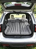 Umbrauto SUV Air Mattress for Car Camping, Leakproof & Quick Inflation Sleeping Airbed with Electric Pump, Fits Most Compact, Mid-Size & Full-Size SUV Trunks for Road Trip Travel