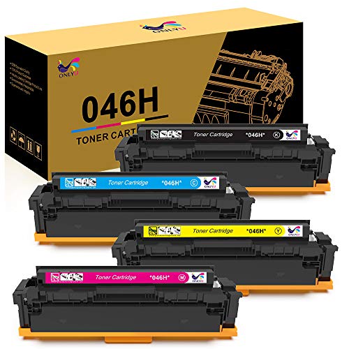 ONLYU Compatible Toner Cartridge Replacement for Canon 046 046H for Color ImageCLASS MF735Cdw