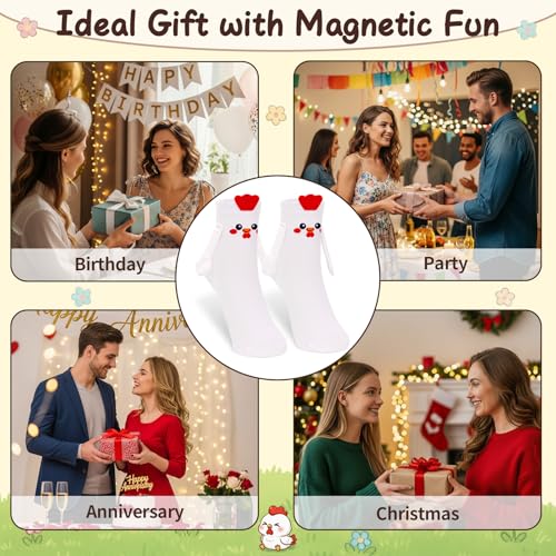 Save 30% on FunisFun Magnetic Chicken Socks with Code P63FU795