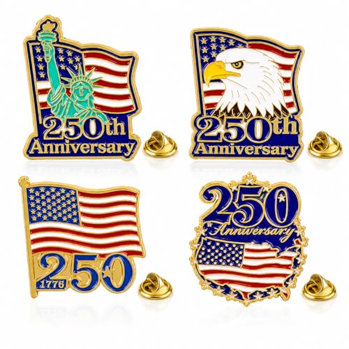 Marchandise bijoux cadeau du 250 anniversaire américain pour célébration de l'indépendance