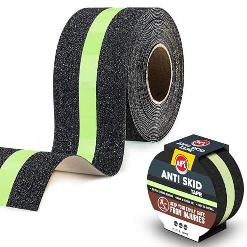 Premium Heavy Duty Strong Anti Skid Tape for Safety and Traction, Indoor or Outdoor, Stair and other Slippery Surfaces | Waterproof Anti Slip Glow in the Dark - 48 MM X 32.80 Foot (B0D9NMBPHR) Amazon Price History, Amazon Price Tracker