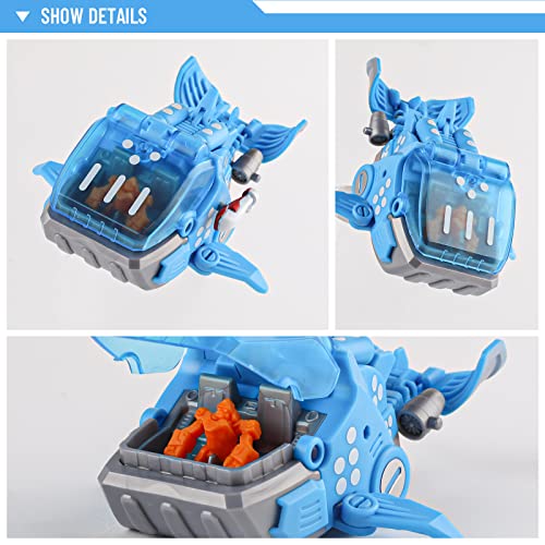 52Toys Beastbox Rhincodon Deformation Toys Action Figure, Converting Toys In Mecha And Cube, Perfect Birthday Party Gift For Teens And Adults #TOP3