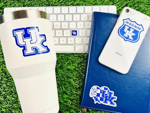 Image of University Kentucky Stickers Decals Wildcats UK Merch Gifts Car 14 Pc