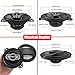 SVSBJMK 1Pair 4/5/6 Inch 4-Way 220W/300W/350W Universal Car HiFi Coaxial Speaker Auto Music Stereo Car Door Full Range Speakers Woofer(1 Pair 6 inch)