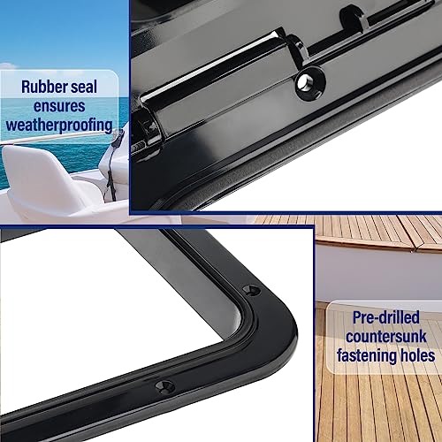Image of NovelBee 10-5 /8 inch X 14-3 /4 inch Boat Hatch,Marine Access Hatch