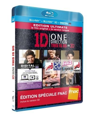 One Direction: This is us Combo BLU-Ray 3D versión Larga edición Especial