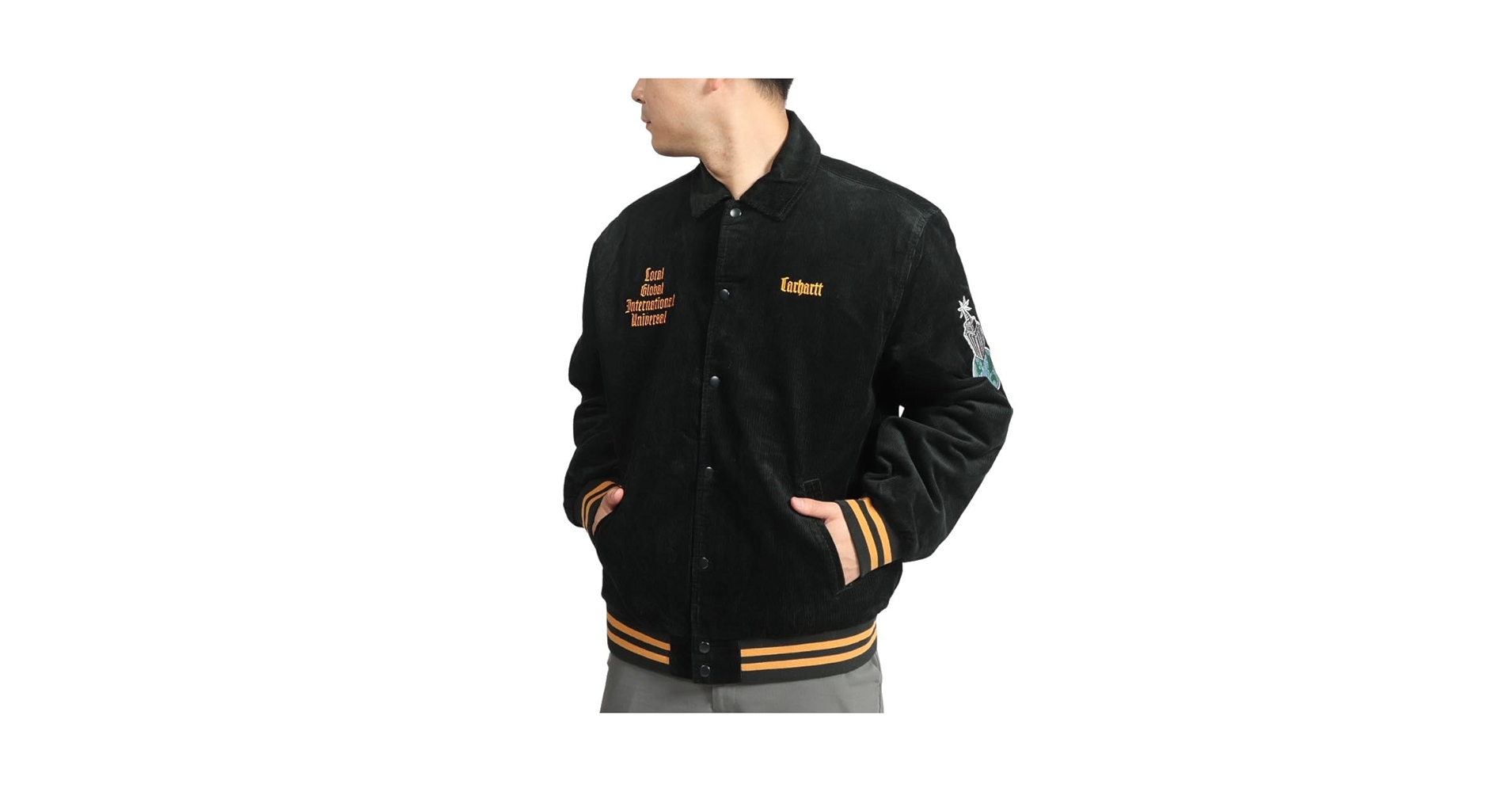 2022AW カーハートCarhartt レターマンジャケット carhartt ｶｰﾊｰﾄ LETTERMAN JACKET ﾚﾀｰﾏﾝｼﾞｬｹｯﾄ I030819