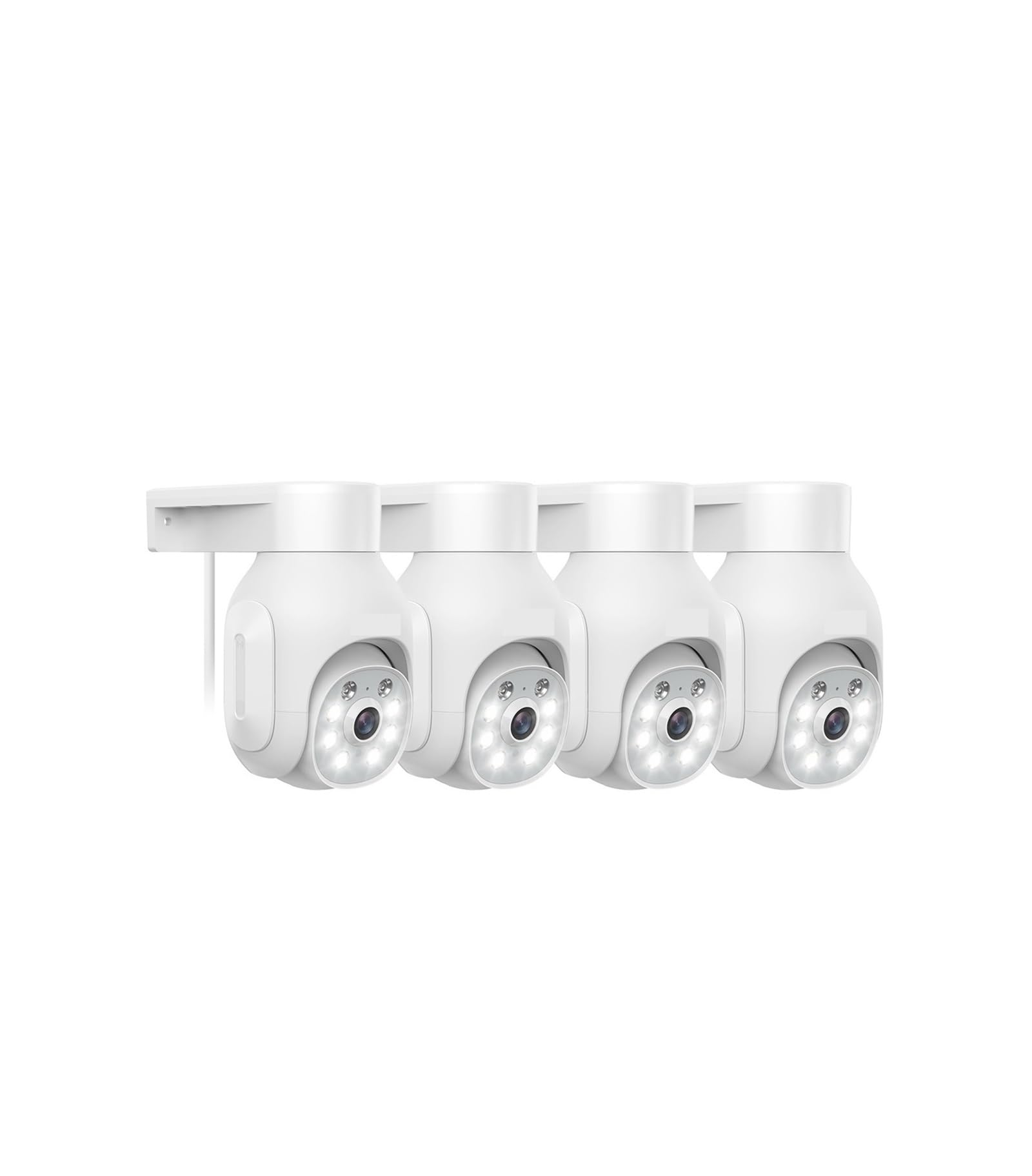 Kamera bezpieczeństwa, Zestaw bezprzewodowych kamer bezpieczeństwa 8CH 3MP Zewnętrzna wodoodporna kamera IP System nadzoru CCTV Zestaw z monitorem NVR 10,1 cala(NONE,PTZ Camera system)