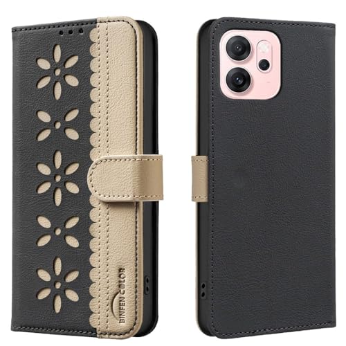 Housse Moto G56 portefeuille cuir noir anti-choc et porte-carte