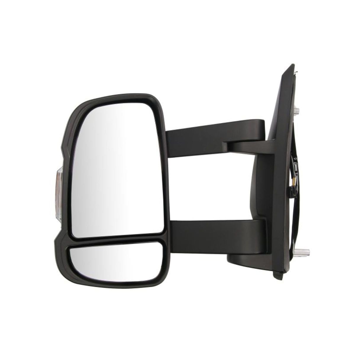 BLIC 5402-21-2001115P Espejo retrovisor térmico espejo completo con espejo gran angular brazo largo de espejo convexo izquierda Compatible con FIAT Ducato Camión de plataforma/Chasis 250, 290