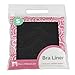 100% Cotton Bra Liner 9Pack: Black - Small