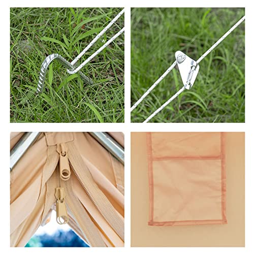 Carpa de campaña para 5-6 personas, impermeable y plegable miniatura 5