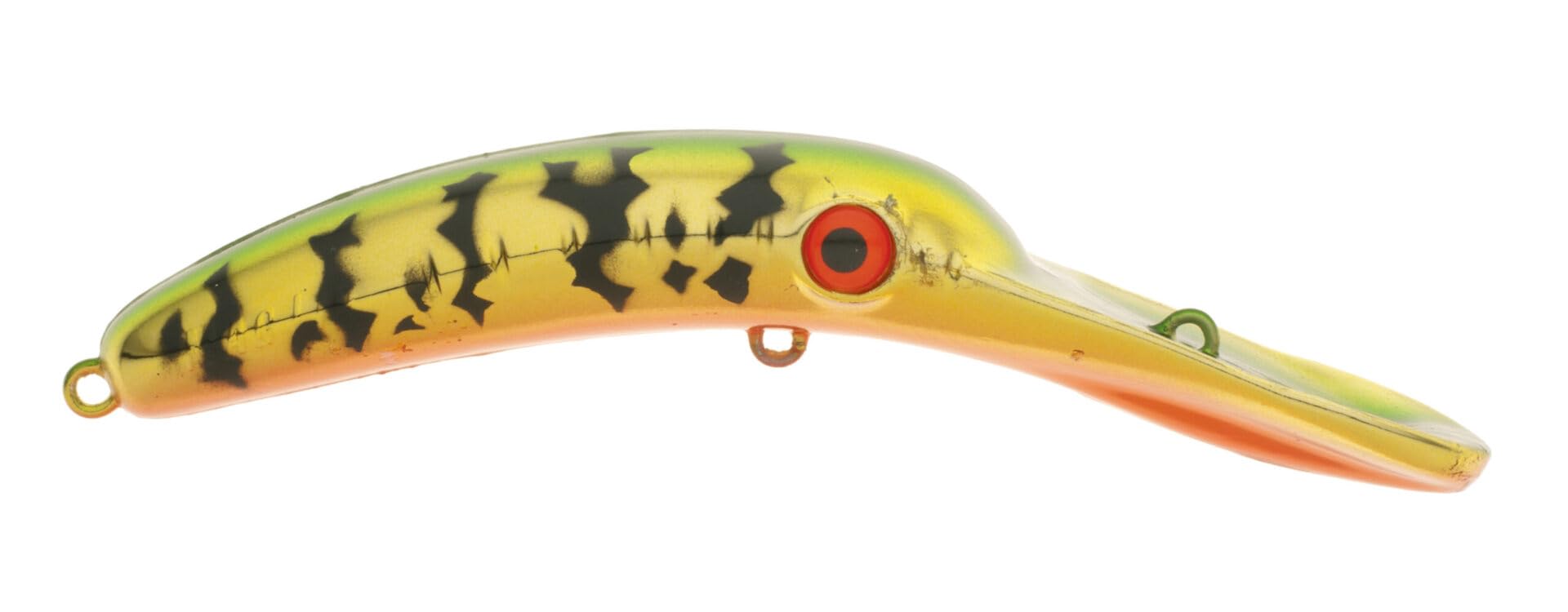 Yakima Bait Mag Lip 2.0 - Metallic Perch, Green - FISHING LURE TROLLING PLUG - 1 Piece